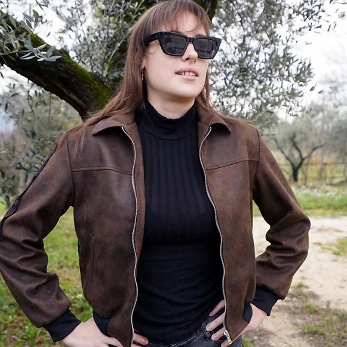 QueenOfBerlin - Faux Leather Jacket