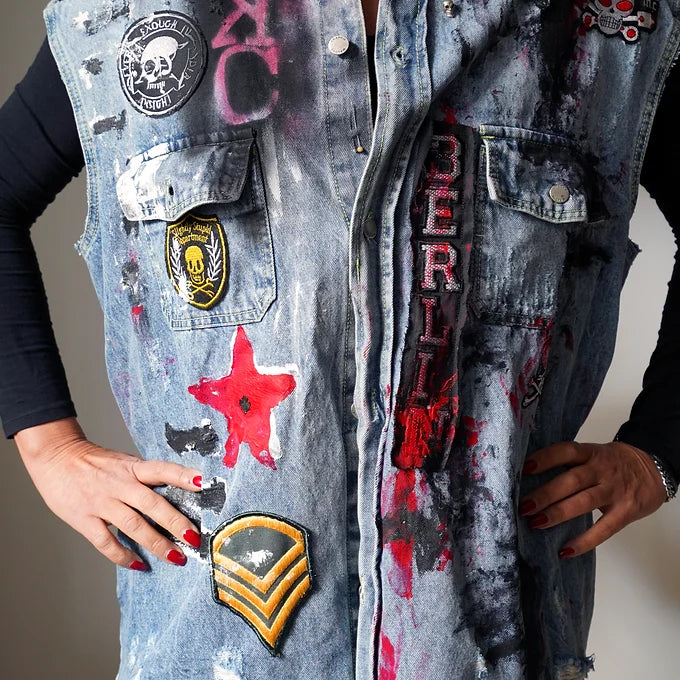 KKC BERLIN-Denim vest-unique