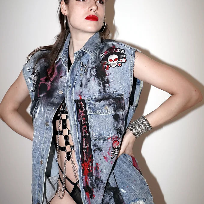 KKC BERLIN-Denim vest-unique