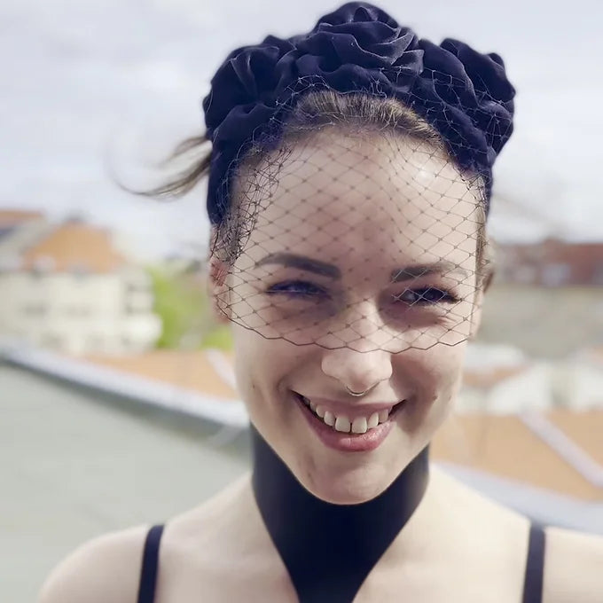 BlackMamba - Leren ketting