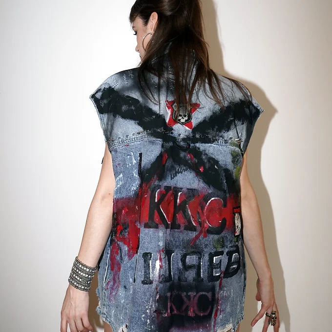KKC BERLIN-Denim vest-unique