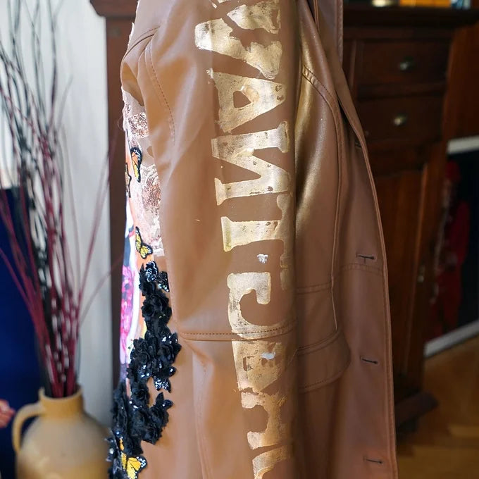 Rebellion - Faux Leather Coat