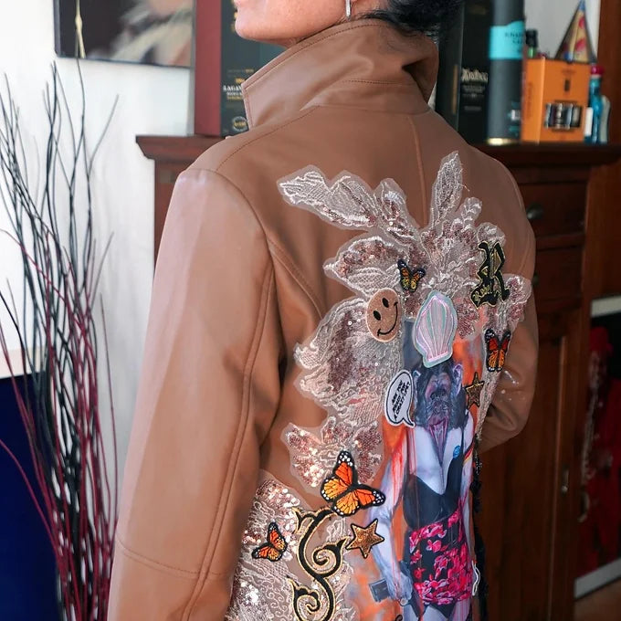 Rebellion - Faux Leather Coat