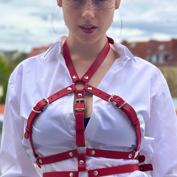 RedTulip - echter Leder Harness