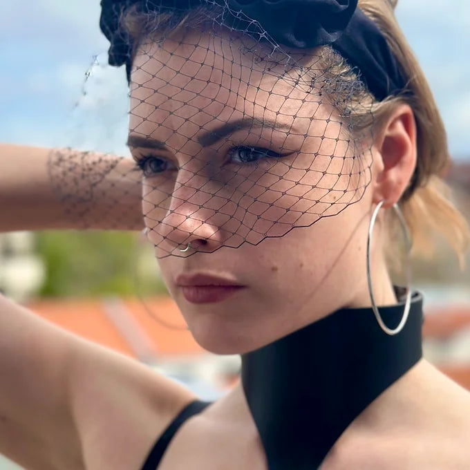 BlackMamba - Leren ketting