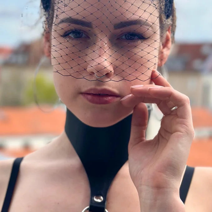 BlackMamba - Leren ketting