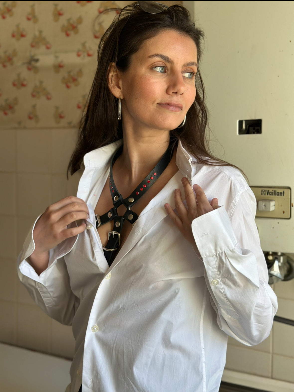 BlackTulip RedDiamant Lederharness