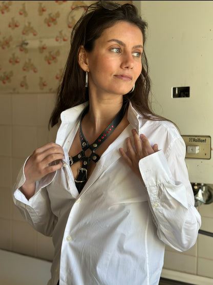 BlackTulip RedDiamant Lederharness