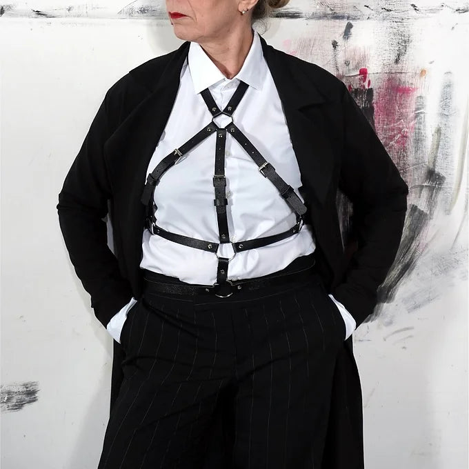 BlackTulip - Echter Lederharness