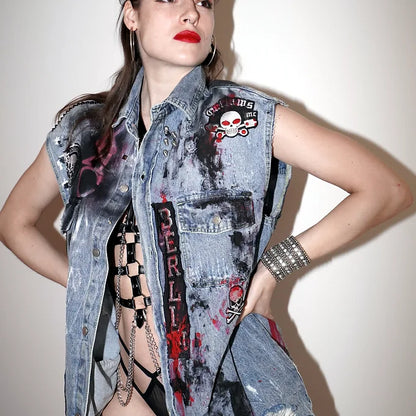 KKC BERLIN-Denim vest-unique