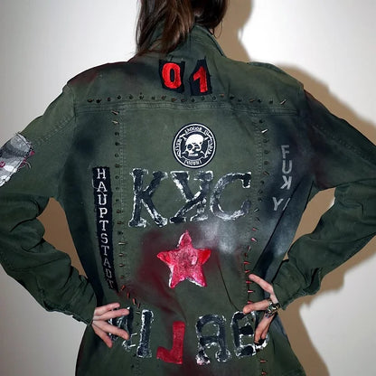 KKC REDSTAR - Vintage Army Jacket