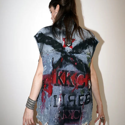 KKC BERLIN-Denim vest-unique