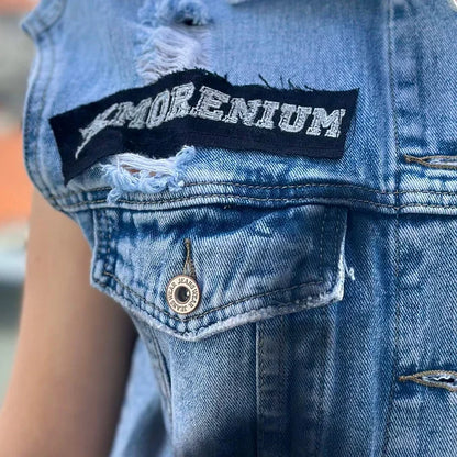EatMyDust streetwear denim vest