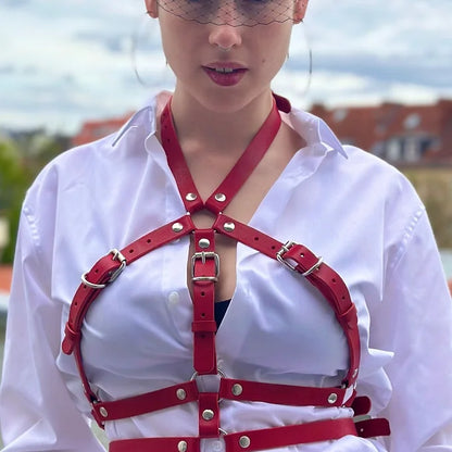 RedTulip - echter Leder Harness