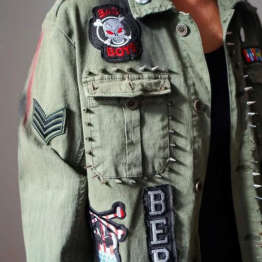 KKC REDSTAR - Vintage Army Jacke
