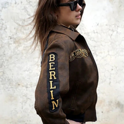 QueenOfBerlin - Faux Leather Jacket